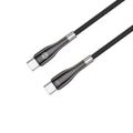 Forever Sleek kábel USB-C - USB-C 1,0 m 60W čierny
