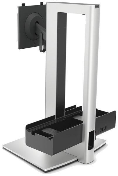 DELL OSS25/ stojan AIO/ za monitor/ pro Dell Pro, Max slim Držák, stojan, VESA, stolní, pro monitor a pocítac, úhloprícka 19–27", kompatibilní s Dell Pro Slim QCS1250, QCS1255, Slim Plus Q