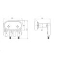 INVERTO Pro - Twin Monoblok 23mm LNB 4.3° (A=19,2/B=23,5)