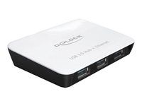 Sieťový adaptér - USB 3.0 - 1GbE - 1000Base-T + 3 x USB 3.0