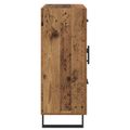 vidaXL Servírovacia skriňa so zásuvkou Staré drevo 69,5 x 34 x 90 cm