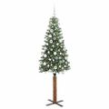 vidaXL Úzky vianočný stromček Zelená 180 cm