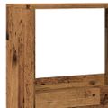 vidaXL Knižnica staré drevo 100x33x175 cm kompozitné drevo