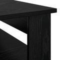 vidaXL Konferenčný stolík Čierny dub 96 x 54 x 44 cm Kompozitné drevo