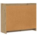 vidaXL Servírovacia skriňa Dub artisan 98,5 x 33 x 80 cm