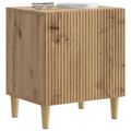 vidaXL Nočný stolík Dub artisan 43 x 34,5 x 50 cm Kompozitné drevo