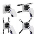 Neomounts DS70-256BL1 ACE Gaming Desk Mount, single display up to 57"  (Topfix clamp/grommet) Držák, VESA, stolní, pro 1 plochý/zakrivený monitor, úhloprícka 24–57", náklon 115°, otácení 180°, rotace 180°, ocel, cerný