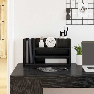 vidaXL Organizér na pult Staré drevo 44,5 x 24 x 25 cm