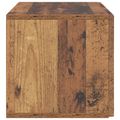 vidaXL Nástenná TV skrinka Nástenný Staré drevo 78,5 x 31 x 30 cm