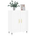 vidaXL Komoda lesklá biela 69,5x34x90 cm spracované drevo