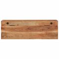 vidaXL Vešiak Nástenný Hnedá 73 x 19 x 23 cm Akáciový masív