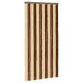 vidaXL Záves proti hmyzu z chenille Hnedá a béžová 100 x 200 cm