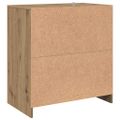vidaXL Komoda dub artisan 70x41x75 cm spracované drevo