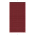 vidaXL Plisovaná roleta bordová červená 105x200 cm šírka látky 104,4 cm polyester