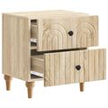 vidaXL Nočný stolík 2 ks Dub sonoma 43 x 34,5 x 48 cm Kompozitné drevo