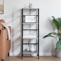 vidaXL Regál na knihy 3 úrovní 40 x 29,5 x 115 cm Kompozitné drevo
