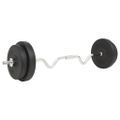 vidaXL Súprava barbell činiek, 30 kg