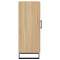 vidaXL Komoda dub sonoma 34,5x34x90 cm spracované drevo
