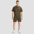 Šortky Limitless Espresso - GymBeam, veľkosť M, 95 % cotton, 5 % elastane