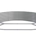 vidaXL Vyvýšený záhradný záhon pozinkovaná oceľ 373x140x36 cm antracit