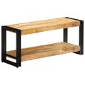 vidaXL TV stolík z mangového dreva 90x30x40 cm