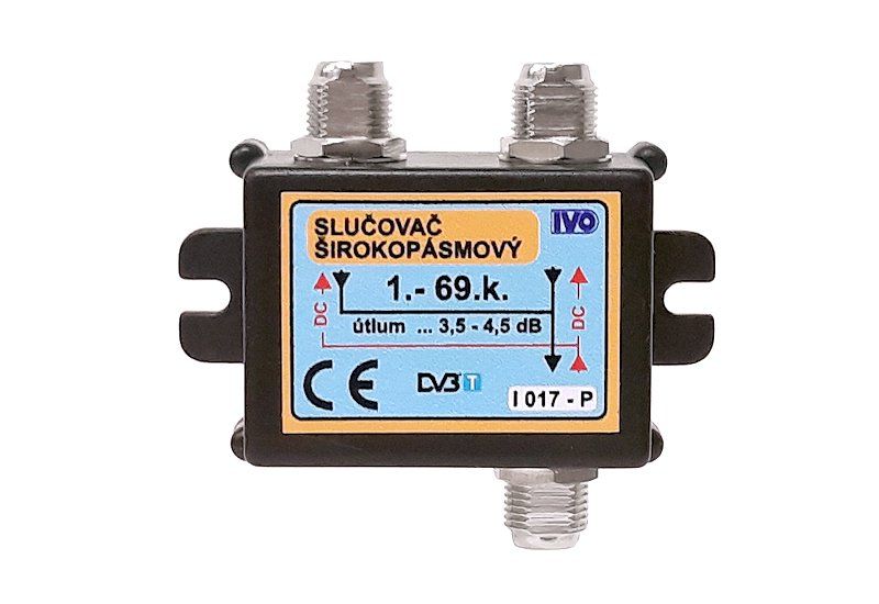 IVO I017-P hybridný slučovač 2x DC prúdový pre napájanie