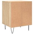 vidaXL Nočné stolíky 2 ks dub sonoma 40x35x50 cm kompozitné drevo