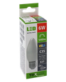 LED žiarovka Trixline 6W C35 E27 neutrálna biela