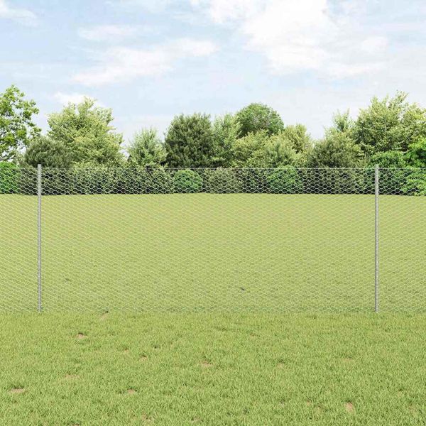 vidaXL Zvarený drôtený plot 50 x 1 m (Š x V)