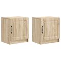 vidaXL Nočný stolík 2 ks Dub sonoma 43 x 34,5 x 47 cm Kompozitné drevo