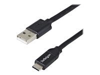 2 m USB 2.0 Type C Kábel 10 Pack - USB kábel - USB (M) do USB-C (M) - USB 2.0 - 2 m - čierna (balenie 10)