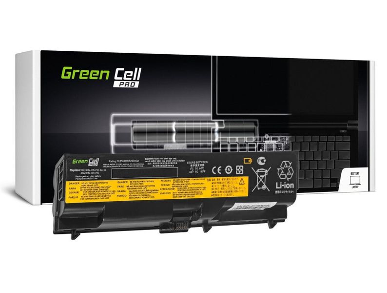 Green Cell LE05PRO batéria pre Lenovo ThinkPad T410 T420 T510 T520 W510 SL410, Edge 14
