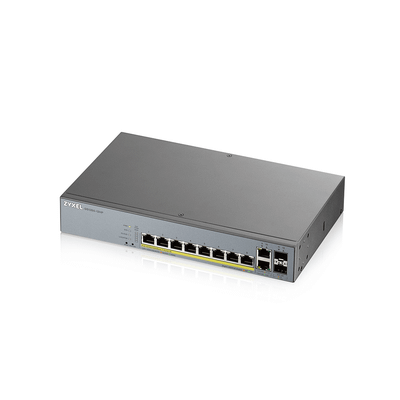 ZYXEL GS1350-12HP 12 portový spravovaný CCTV PoE switch, 130W