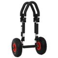 vidaXL SUP vozík na surfovú dosku skladací 45 kg hliník