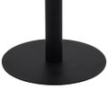 vidaXL Bistro stolík tmavohnedý 80 cm MDF