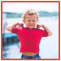 vidaXL Fotorámiky na stenu alebo stôl 5 ks červené 30x30 cm MDF