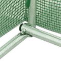 vidaXL Fóliovník s oceľovým rámom zelený 84 m² 14x6x2,85 m