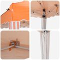vidaXL Prístrešok na párty 575 x 290 x 245 cm Oranžová
