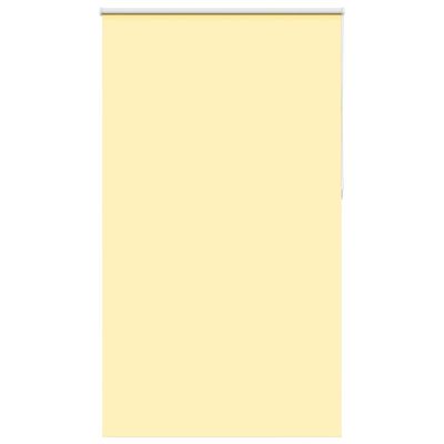 vidaXL Zatemňovacia roleta žltá 140x210 cm šírka látky 136,6 cm polyester