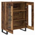 vidaXL Servírovacia skriňa Staré drevo 69,5 x 34 x 90 cm