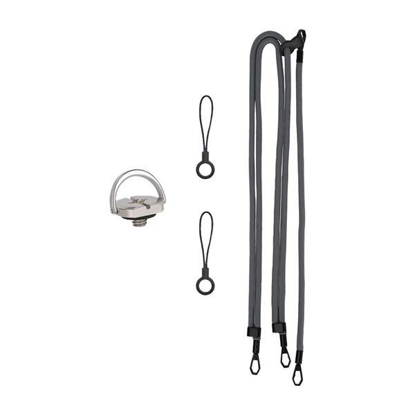Multifunkčný popruh na krk Sunnylife GS022 pre Pocket 3 (sivý)