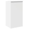 vidaXL Recepčný pult biely 55x50x103,5 cm, umelé drevo