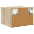 vidaXL Nástenná nočná skrinka GELEEN 2 ks Dub sonoma 36 x 33 x 25 cm
