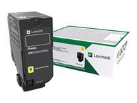 Žltá - originálna - kazeta s farbivom LRP - pre Lexmark CS727de, CS728de, CX727de