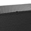 vidaXL Záhradný úložný box, antracitový 120x56x63 cm, PP ratan