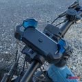 Držiak telefónu na bicykle, motocykle, skútre, kolobežky otočný o 360° AMiO-04146