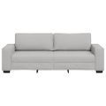vidaXL 3-miestna pohovka, oblačne sivá, 220x77x82 cm, látka