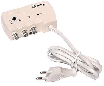 Ikusi ATP-200 domový zosilňovač 1 vst., 2 výst., 47-694 MHz, 103 dBµV, LTE700 Ikusi ATP-200 domovní zesilovač 1 vst., 2 výst., 47-694 MHz, 103 dBµV, LTE700