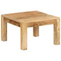 vidaXL Konferenčný stolík 55x55x35 cm masívne mangovníkové drevo