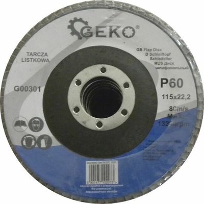 Lamelový disk 115mm, P60 GEKO